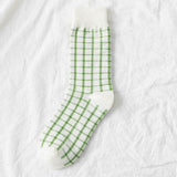 Boxtoday Gift Green Aesthetic Crew Socks