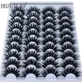 Boxtoday NEW 20 Pairs 3D Faux Mink Eyelashes Natural Thick Long False Eyelashes Dramatic Fake Lashes Makeup Extension Eyelashes maquiagem