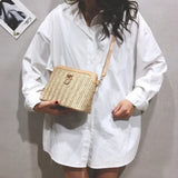 Boxtoday Gift Aria Bohemian Straw Bag