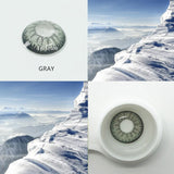 Boxtoday Cosplay AYY Gray 14.5mm 1 Pair | 1 Year