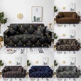 Boxtoday 2024 Sofa Cover Full Cover Fabric Stretch Leather Sofa Cushion Combination Sofa Towel Full Cover Abstract Geometric Pattern