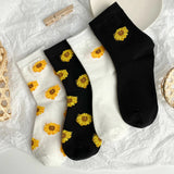 Boxtoday Gift Sunflower Print Socks