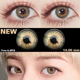 Boxtoday Myopia Color Contact Lenses contact Color Lens Eyes Lentillas Verdes Naturales Lenses With Diopters Cosmetic