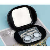 Boxtoday Magnetic Attraction Mellow Cobblestone Shape Contact Lenses Case Contact Lens Partner Case