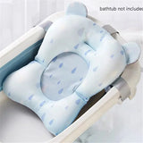 Boxtoday Baby Shower Bath Tub Pad Non-Slip Bathtub Mat Newborn Safety Security Bath Support Cushion Animal Soft Pillow Care Accessories