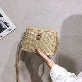 Boxtoday Gift Aria Bohemian Straw Bag