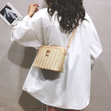 Boxtoday Gift Aria Bohemian Straw Bag