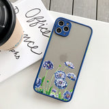 Boxtoday Butterfly Lavender Higan Flower Phone Case For iphone 7 8 plus 12 13 mini 11 15 14 pro max X XR XS Max Shockproof Shell Cover