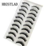 Boxtoday 41 Styles 10 pairs natural long 3D mink false eyelashes fake lashes makeup kit Mink Lashes extension eye lashes short eyelashes