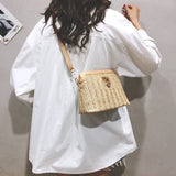 Boxtoday Gift Aria Bohemian Straw Bag