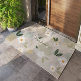 Boxtoday Entrance Door Mat Carpet PVC Kitchen Mat Bathroom Mat Anti-Slip Freely Cuttable Mats Carpet DIY Pattern Floor Hallway Door Mats