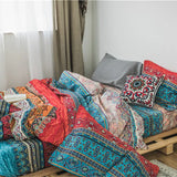 Boxtoday Bohemian Cotton 3d Comforter Bedding Sets Luxury Boho Duvet Cover Set  Pillowcase Queen King Size Bedlinen Bedspread