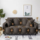 Boxtoday 2024 Sofa Cover Full Cover Fabric Stretch Leather Sofa Cushion Combination Sofa Towel Full Cover Abstract Geometric Pattern