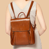 Boxtoday Gift Finesse Leather Backpack