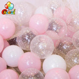 Boxtoday 20pcs 12 inch Latex Balloon Set Star Clear Pink Gold Balloons Wedding Decoration Baby Shower Birthday Party Supplies Home Decor