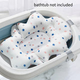 Boxtoday Baby Shower Bath Tub Pad Non-Slip Bathtub Mat Newborn Safety Security Bath Support Cushion Animal Soft Pillow Care Accessories