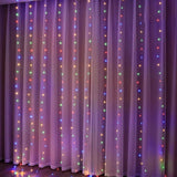 Boxtoday Christmas Lights Curtain Garland Merry Christmas Decorations For Home Christmas Ornaments Xmas Gifts Navidad 2024 New Year Decor