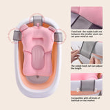 Boxtoday Baby Shower Bath Tub Pad Non-Slip Bathtub Mat Newborn Safety Security Bath Support Cushion Animal Soft Pillow Care Accessories