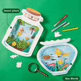 Boxtoday Children DIY The World In The Bottle Handmade Craft Toys Handmade Materials Package Drawing Educational Toys Kids Gift DIY Toys