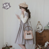 Boxtoday Gift Sweet Lolita Soft Girl Daily Hand Carry Messenger Ribbon Bow Bear Party Bag Female Kawaii Girl Kawaii Lolita Bag Loli Cos