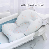 Boxtoday Baby Shower Bath Tub Pad Non-Slip Bathtub Mat Newborn Safety Security Bath Support Cushion Animal Soft Pillow Care Accessories