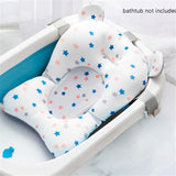 Boxtoday Baby Shower Bath Tub Pad Non-Slip Bathtub Mat Newborn Safety Security Bath Support Cushion Animal Soft Pillow Care Accessories