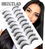 Boxtoday 41 Styles 10 pairs natural long 3D mink false eyelashes fake lashes makeup kit Mink Lashes extension eye lashes short eyelashes