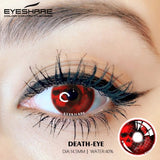 Boxtoday Cosplay Death Eye 14.5mm 1 Pair | 1 Year