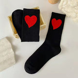 Boxtoday Gift Heart Embroidery Socks