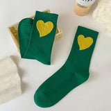 Boxtoday Gift Heart Embroidery Socks