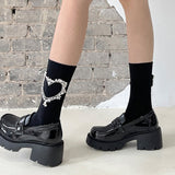 Boxtoday Gift Heart Rhinestone Socks