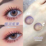 Boxtoday Color Prescription Contact Lenses with Diopter Number Glasses Black Lenses Student Animation Lenses of the Year Beauty Cosmetics