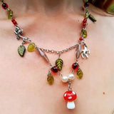 Boxtoday Gift Mushroom Necklace