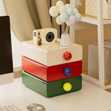 Boxtoday Retro Desktop Organizer with Drawer