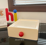 Boxtoday Retro Desktop Organizer with Drawer