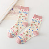 Boxtoday Gift Kawaii Strawberry Socks