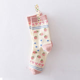 Boxtoday Gift Kawaii Strawberry Socks