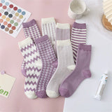 Boxtoday Gift Lavender Aesthetic Socks