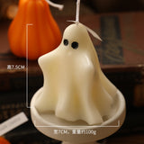 boho halloween decor Halloween Ghost Candle Creative Smoke-Free Fragrance Gift Box Advanced Atmosphere Aromatherapy Candle