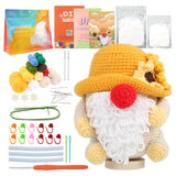 DIY Handmade Crochet Christmas Series Doll Material Package Santa Claus Christmas Elk Ornaments