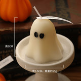 boho halloween decor Halloween Ghost Candle Creative Smoke-Free Fragrance Gift Box Advanced Atmosphere Aromatherapy Candle