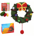 DIY Handmade Crochet Christmas Series Doll Material Package Santa Claus Christmas Elk Ornaments