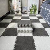 room ideas aesthetic Carpet Mat Household Solid Color Soundproof Bedroom Tatami Children's Puzzle Thickened Foam Floor Mat