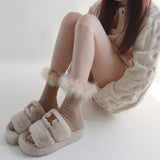 Boxtoday Gift Coffee Cream Fluffy Socks