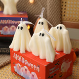 boho halloween decor Halloween Ghost Candle Creative Smoke-Free Fragrance Gift Box Advanced Atmosphere Aromatherapy Candle