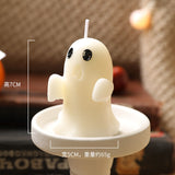 boho halloween decor Halloween Ghost Candle Creative Smoke-Free Fragrance Gift Box Advanced Atmosphere Aromatherapy Candle