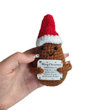 Funny Expression Potato Doll Positive Energy Wool Woven Ornaments Halloween Supplies