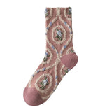 Boxtoday Gift Pastel Pink Floral Socks