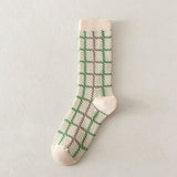 Boxtoday Gift Plaid Crew Socks