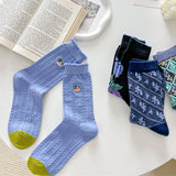 Boxtoday Gift Roses Embroidery Socks